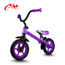 2017 nouveau design dernier amusement enfants en plastique push vélo / enfants sport équilibre vélo / 12 polegada mini bmx vélos à vendre pas cher prix